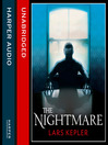 The Nightmare (MP3): Detective Inspector Joona Linna Series, Book 2